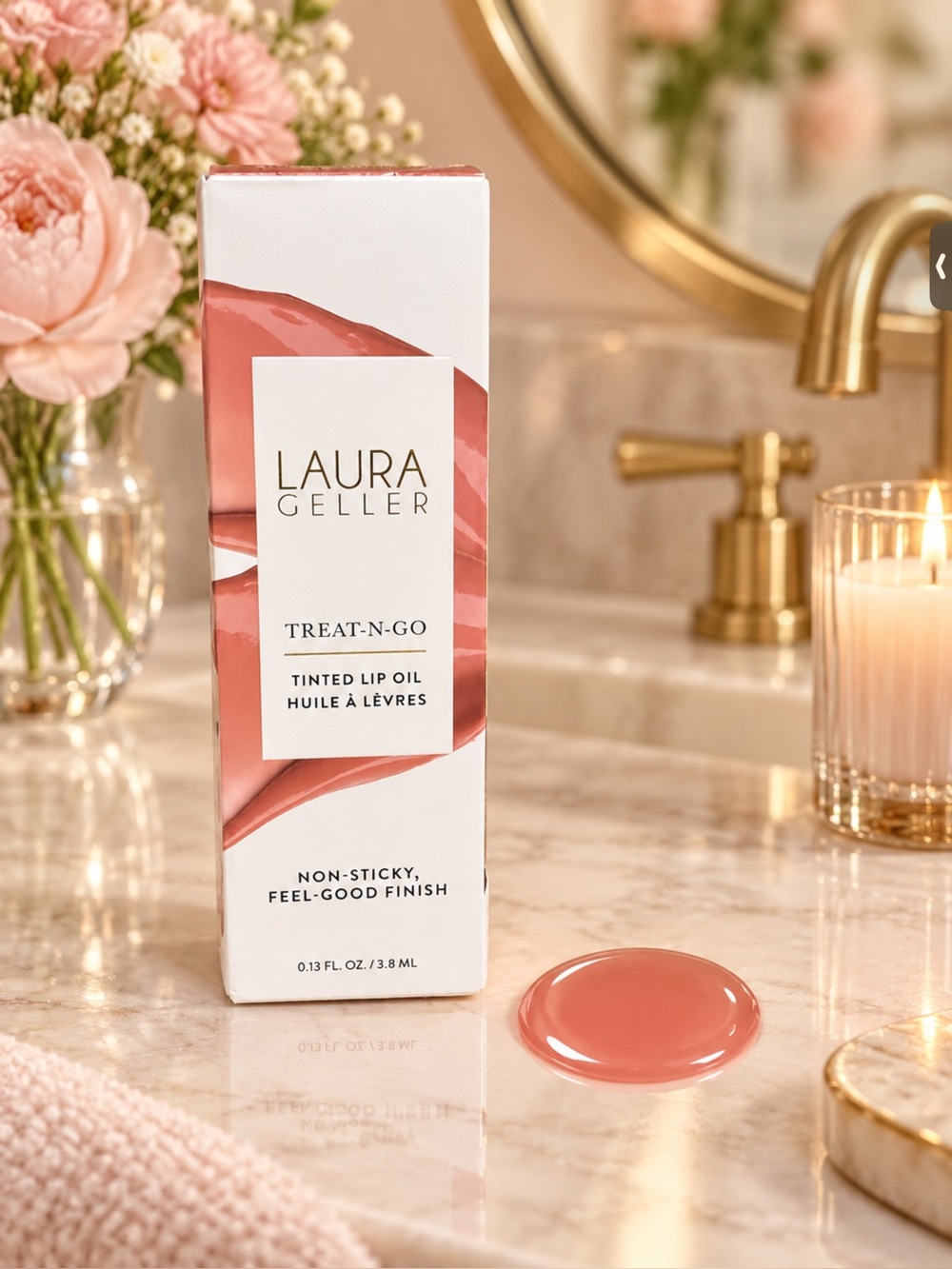 Laura Geller Tinted Lip Oil,NIP